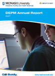 2007 Annual report Cover page thumbnail image