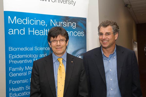 Professor Leon Piterman and Professor Steve Wesselingh